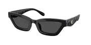Coach HC8420U CAD28 500287 Women’s Sunglasses Black Size 55