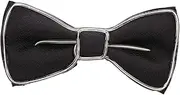 KOSDFOGE LED Bow Tie, Adjustable Glowing Necktie for Party, Halloween, Birthdays, Festivals and More, Premium Polyester Material with Long Service Life, Ideal Any Occasion(Red)