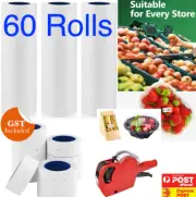 60 ROLLS PRICING TAGS LABELS STICKERS TAGGING PRICE GUN MX 5500 MX-5500 MX5500