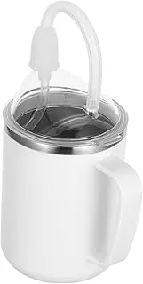 ELAYARD 1 Set Adult Sippy Cup: 500ml Elderly Drinking Cup with Straw and Handle - Anti-Leak -Proof Design for Seniors/Patients
