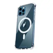 For iPhone 15 Pro Max Case Compatible with Magsafe Acrylic Cover Clear