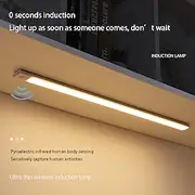 Ultra-thin Smart LED Strip Light Motion Sensor Cabinet Light, Magnetic Rechargeable Human Body Induction Light Strip, Self-Adhesive for Cabinet, Wine Cabinet,