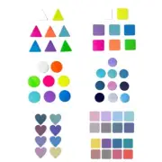 Rectangular Round Square Heart Note Paper 20Sheet/Pad for Notebook Calender