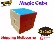 3x3x3 Magic Cube Super Smooth Puzzle Fast Speed Kid Toy Gifts Pressure Reliever