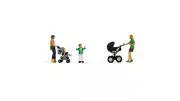 OO/HO gauge Mothers with Children Noch 15584