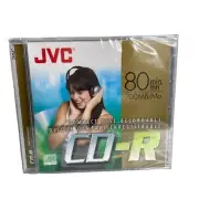 JVC CD-R 80 CD-RA80DE - 7 PACK - Digital Audio Music Blank CDR - NEW & SEALED