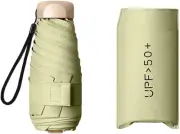 Travel Sunshade Umbrella Compact Umbrella Collapsible Small Umbrella Sturdy for