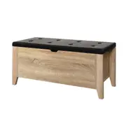 Storage Ottoman Blanket Box Oak