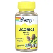 Solaray, Licorice, 100 VegCaps (450 mg per Capsule)