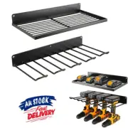 Drill Storage Rack Shelf Power Tool Holder Organizer for Workshop Shed Pegboard