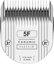 YAZIYIR 5F Professional Blade, Compatible with WAHL Arco, Bravura, Chromado, Creativa, Figura, and Motion Pet, Dog, and Horse Clippers. Fixed Size.