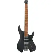 Ibanez Q54-BKF Q Series Headless Electric Guitar, Black Flat