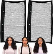 Length N Lock Hair Stretcher - 2 Curly Hair Nets, Mesh Tool for Stretching and Preventing Shrinkage