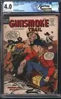 Farrell/Ajax Comics Gunsmoke Trail 1 6/57 FANTAST CGC 4.0 Off White to White Pag