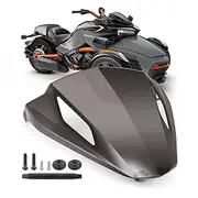 Tinted Gauge Support for Can Am Spyder F3 - Smoked Gauge Spoiler and Shield Cover, Replace #219400531