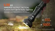 ACEBEAM L35 V2.0 5000 Lumens 650 Meter Beam Distance Tactical Flashlight