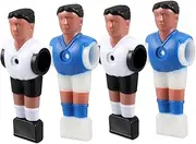 Totority 4pcs Tabletop Soccer Player Figures Replacement Models for Foosball Table Authentic Football Game Accessories Enhance Gameplay Excitement Office