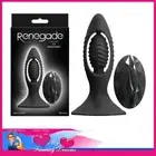 Renegade - V2 Vibrating Butt Plug Usb Remote Control 10cm Insert Anal Vibrators