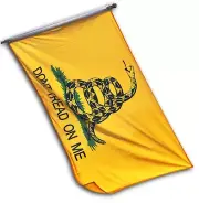 2'x3' Gadsden Flag Don't Tread On Me