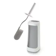 Joseph Joseph Flex Plus Toilet Brush with Storage Caddy | Grey/White 70516
