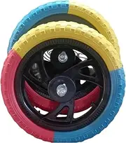 Generic 2PCs 12 -CCHO -Foam Children's Balle -Bike -Bike Nylon Hub Lists Spare Parts, Style B