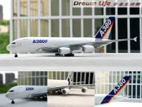 在飛比找Yahoo!奇摩拍賣優惠-【Dragon 精品】1/400 空中巴士 A380F 超長