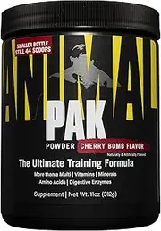 Animal Pak Powder 312 g, Cherry Berry