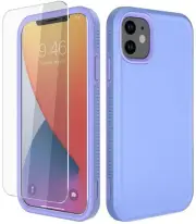 for iPhone 11 Case [Shockproof] [Dropproof] [Tempered Glass Screen Protector]...