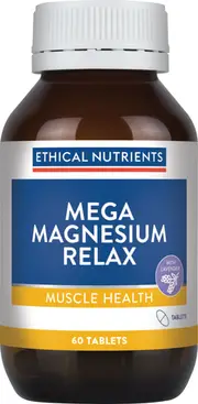 Ethical Nutrients Mega Magnesium Relax 60 Tablets