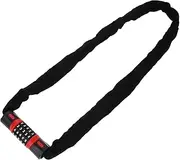 INOOMP Chain Bicycle Locks Password Lock Chain Mountain Bike Lock Anti-Theft Chains for Bike Security