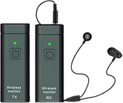Xunweiad UHF Wireless In-Ear Monitor System Professional Digital Sound Stage Broadcast Sound Card Outdoor Transmitter Receiver
