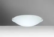 Besa Lighting 968207-LED-PN Trio 12 Flush Mount Polished Nickel