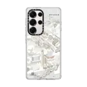 Galaxy S25 Ultra Clear Magnetic Case Map of New Territories