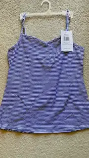 BENDON Camisole - Astral Aura / White Stripe size Small (07)