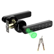 Secustone Fingerprint Door Lock, Smart Lock, Keyless Entry Door Lock, Door Lo...