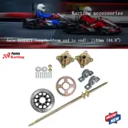 Rear Live Axle Wheel Hub Complete Kit For Go Kart Golf Cart ATV Buggy Quad 4in