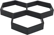 Parliky 1pc Path Paving Mould Durable Cement Brick Mold for DIY Garden Walkways Heavy Duty Reusable Tool for Easy Landscaping and Paving Projects for Yards and Terraces