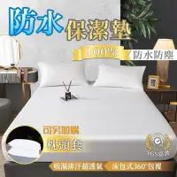 在飛比找蝦皮商城優惠-防水保潔墊 100%防水 保潔墊 床包 床套 防水床包 保潔