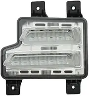 Front Bumper Fog Light Foglight Fog Lamp Foglamp DRL Day Running Lamp Headlamp Compatible for Chery Tiggo 7 5X 2020 2021 2022(1PC Left)
