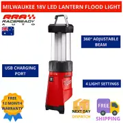 Milwaukee LED Lantern Flood Light Lamp Torch 18V M18LL-0 USB Charger Skin
