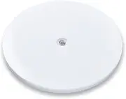 6 inch Lazy Susan Turntable White Acrylic Ball Bearing Rotating Tray for Spice Rack Table Cake Kitchen Pantry Decorating Bathrooms TV Laptop Computer Monitor, 30-lb Load Capacity (360˚ Rotation)