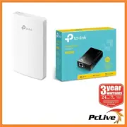 TP-Link EAP615-WALL + POE150S AX1800 Wall Plate WiFi 6 Wireless Access Point POE