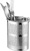 POPGRADE Utensil Drying Rack Silverware Caddy for Countertop, Stainless Steel Utensil Holder for Dish Rack, Silverware Drying Rack Holder Utensil Caddy Cutlery Rack, Chopstick Dishwasher Basket