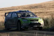Rally Wales 2008 Jari Matti Latvala Ford Action Motor Racing Old Photo 2