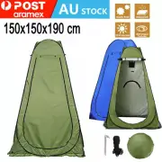 Portable Outdoor Camping Shower Tent Toilet Pop Up Change Room 150x150x190 cm