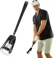 GimmeVR VR Golf Club Attachment Handle for Controller Oculus Quest 2 Rift S...