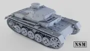 NSM Panzer IIIA, 1/56th Scale, 28mm For Bolt Action.