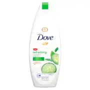 Dove Body Wash Go Fresh Cool Moisture Smooth Cucumber & Green Tea Scent 22 oz