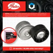 Aux Belt Tensioner fits FIAT PALIO 1.9D 01 to 04 Drive V-Ribbed Gates 46546374