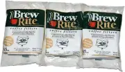 Brew Rite Rockline Wrap Around Percolator Coffee Filters (Pack of 3)